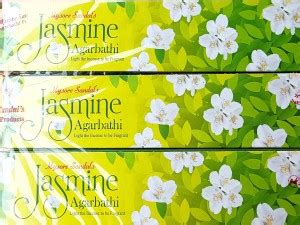 MYSORE SANDAL Jasmine Agarbathi Pack Of 12 Box in 10 Pic Agarbathi ...