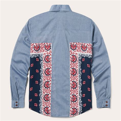 Chambray Bandana Shirt – Stetson