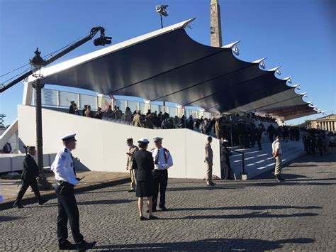 Tribune présidentielle du 14 Juillet - Normandie Structures