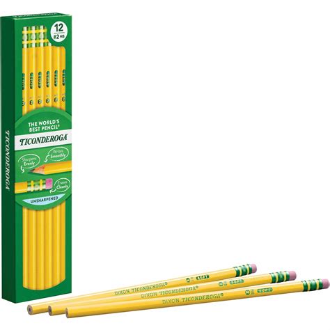 Ticonderoga Soft No. 2 Woodcase Pencils - Madill - The Office Company