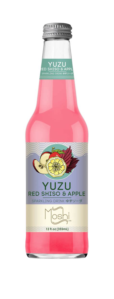 Moshi Yuzu Sparkling Drink - Red Shiso Apple | Good Cakes and Bakes ...
