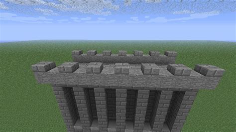 Image result for Minecraft Small Castle Wall Tutorial