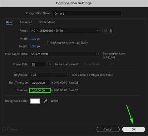 After Effects Timecode 的图像结果