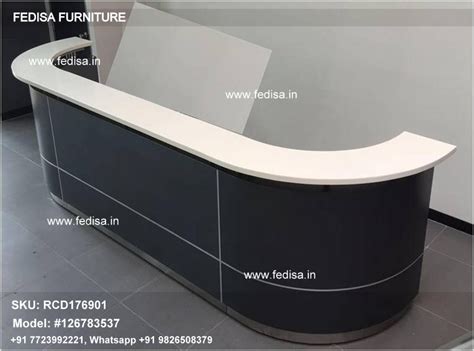 Office Reception Desk Faceted Reception Desk Boutique Reception Desk ...