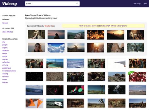 Videezy 免費下載上千個高畫質 HD、4K 影片素材，可個人或商用免註冊