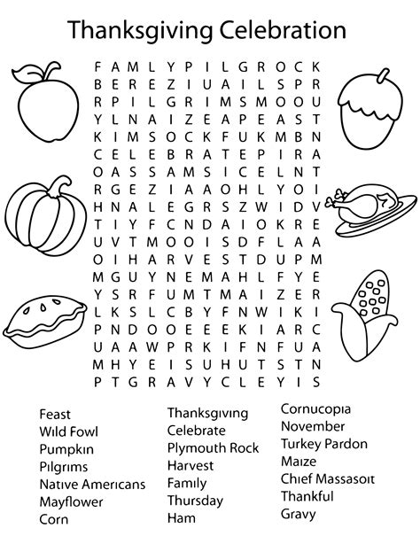 Printable Thanksgiving Activity Pages | Gerald Printable