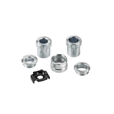 Elite Knurled Thru Axle Adaptor (Silver) – TheTriWorld