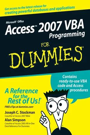 Access VBA Programming PDF 的图像结果