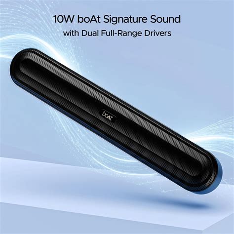boAt Aavante Bar 490 10W Signature Sound, Dual Full-Range Drivers,7 HRS ...