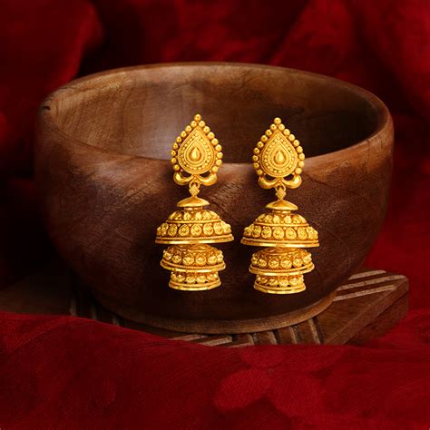 Traditional Detailed Drop Earrings