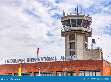 Tribhuvan International Airport in Kathmandu, Nepal. Editorial Image ...