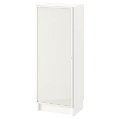 BILLY / HÖGBO bookcase combination w glass doors, white, 40x30x106 cm ...