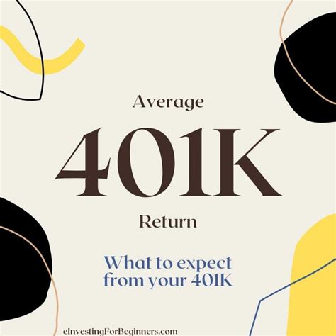 Average 401K Return: What to Expect from your 401K
