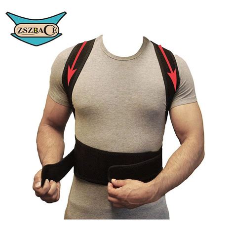 Buy ZSZBACE Posture Corrector Clavicle and Shoulder Support Belt Back ...