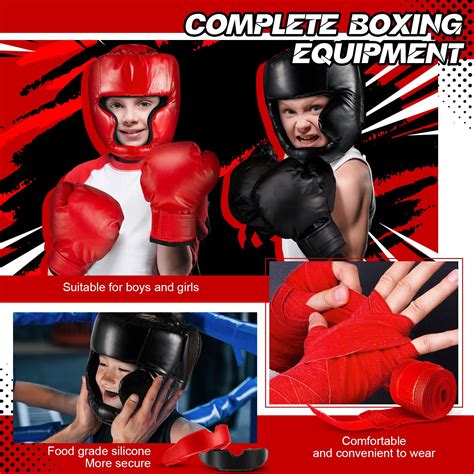 Snapklik.com : Kanayu 12 Pcs Kids Boxing Equipment Set For Beginners ...
