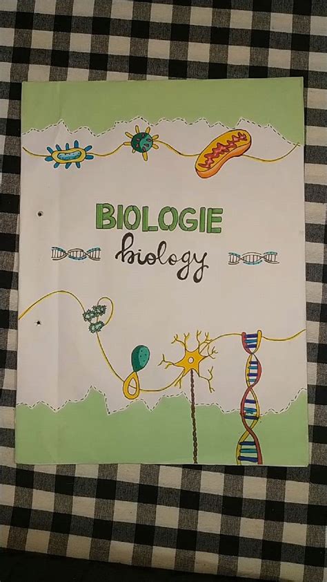 Biology Notebook Cover Page 的图像结果