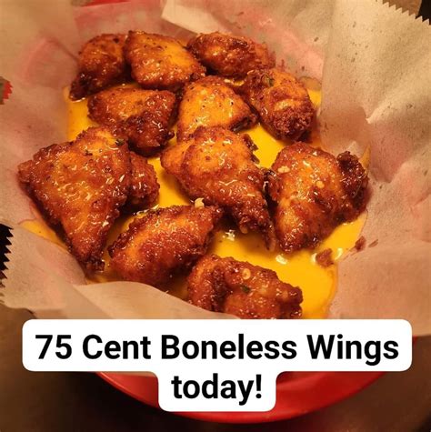 Tuesday 75 Cent Boneless Wings, 397 E James Lee Blvd, Crestview, FL ...