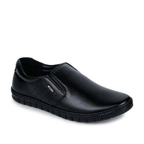 Buy Fortune (Black) Classic Loafer Shoes For Men BM-2 By Liberty