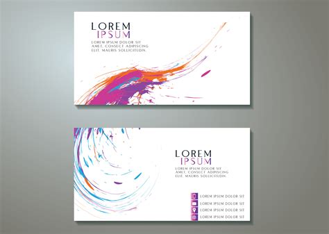 Creative Business Card Design Vector 的图像结果