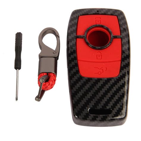 ACTO ABS Carbon CAR Key Cover for Mercedez Benz-RED : Amazon.in: Car ...