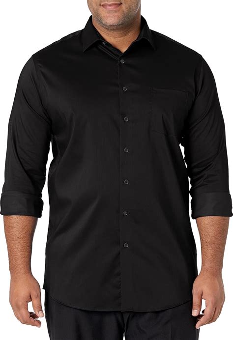 Van Heusen Men's TALL FIT Dress Shirt Ultra Wrinkle Free Flex Collar ...