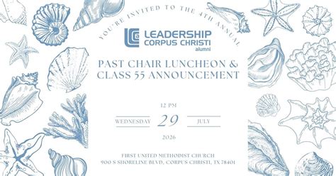 4th Annual LCC Past Chairs Luncheon, First United Methodist Church ...