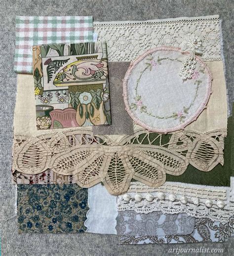 Image result for Textile Collage Spring