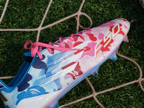 Adidas x BAPE F50 Elite Firm Ground Cleats 'Clear Pink/Icey Blue ...
