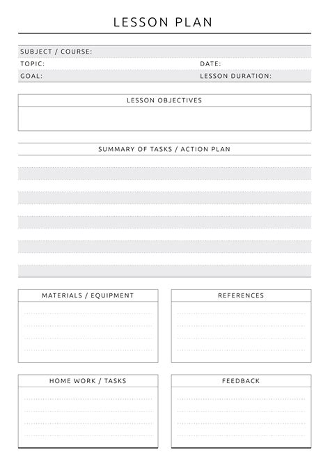 Elementary Daily Lesson Plan Template 的图像结果