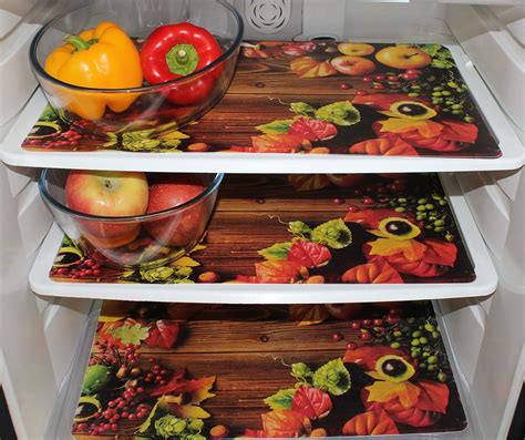 Buy Spendiff Fridge Mats/Drawer Mats/Multi Purpose Mats Set of 3 Pcs ...