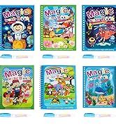 PULSINQUITY Magic Water Book for Kids with Magic Pen, Quick Dry ...