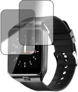 Spnrs Front and Back Tempered Glass for YU SRS FASHION DZ09 SMARTWATCH ...
