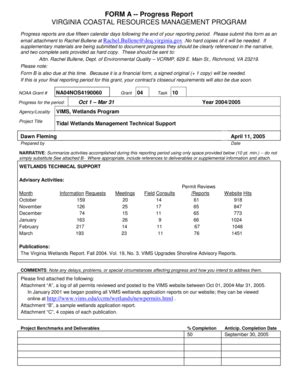 Fillable Online Progress reports are due fifteen calendar days ...