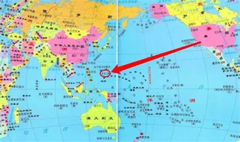 日本关岛的地理位置-图库-五毛网