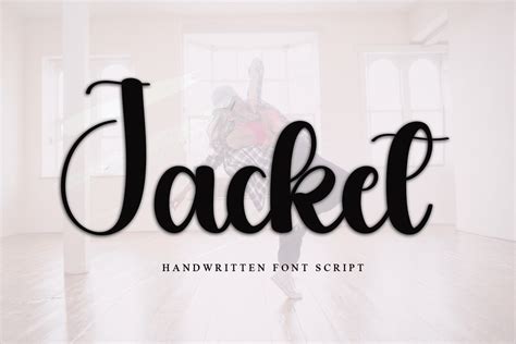 Jacket Font by Black line · Creative Fabrica