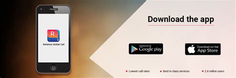 Download free International Calling App for INDIA - Reliance Global Call