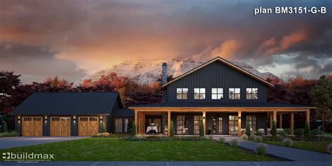 Mountain Barndominium BM3151-G-B