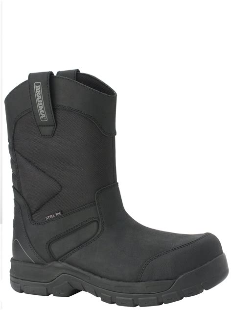 Buy Brahma Men's Rocher Pull On Steel Toe Work Boots Online at Lowest ...