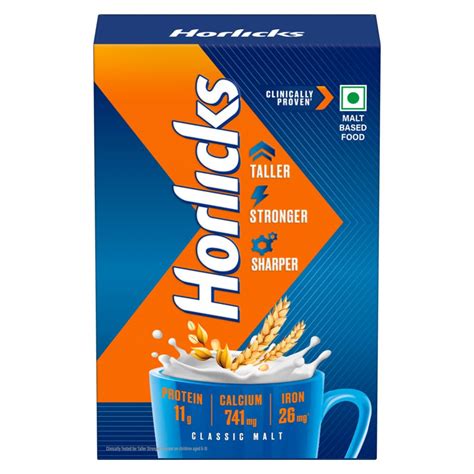 Horlicks Nutrition Drink Refill - 1 Kg - Classic Malt - Clinically ...