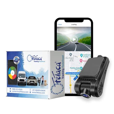 FETACA® DC4 Dash Cam with GPS & 4G – Full HD 1080p, Live Video, SOS ...