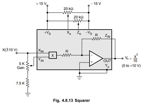 Analog Multiplier IC - Characteristics, Symbol, Block Diagram, Pin ...