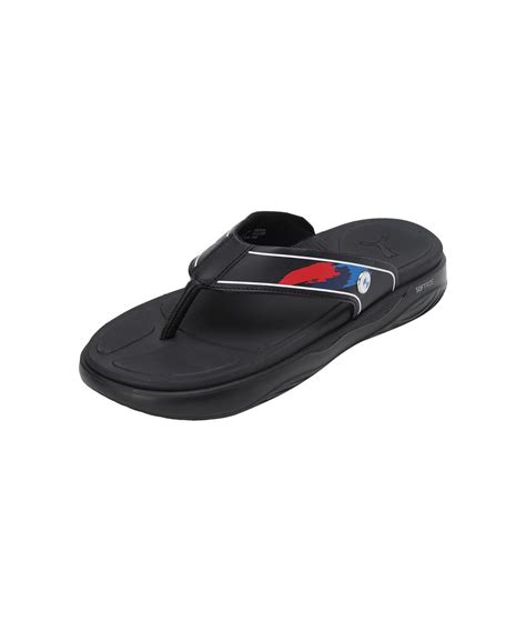 Buy Puma Mens BMW MMS Softride Seave IN Black-White-Silver Mist Slipper ...