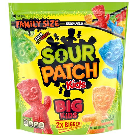 SOUR PATCH KIDS KIDS ASSORTED SOFT CANDY 1.7 LB - Walmart.com