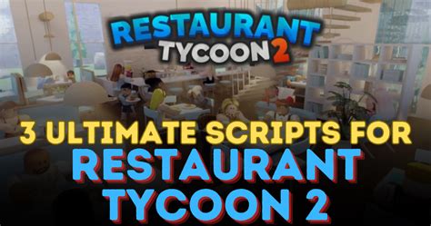 Image result for Restaurant Tycoon 2 Script Pastebin GUI
