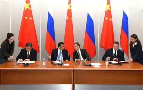 中俄总理共同出席签字仪式-洞口县人民政府
