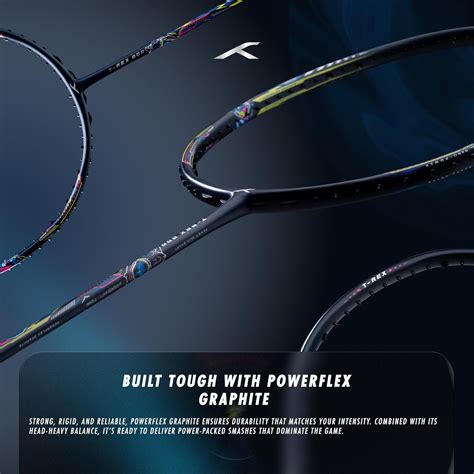 HUNDRED T-Rex 800 Strung Badminton Racket | India | Ubuy
