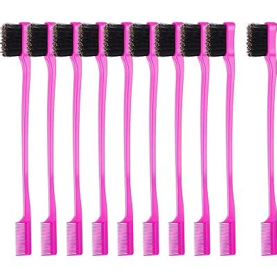 BBTO 10 Pieces Hair Edges Brushes 2 In 1 Edge | Ubuy India