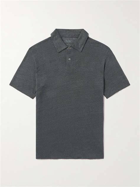 Linen Polo Shirt HARTFORD da uomo | MR PORTER