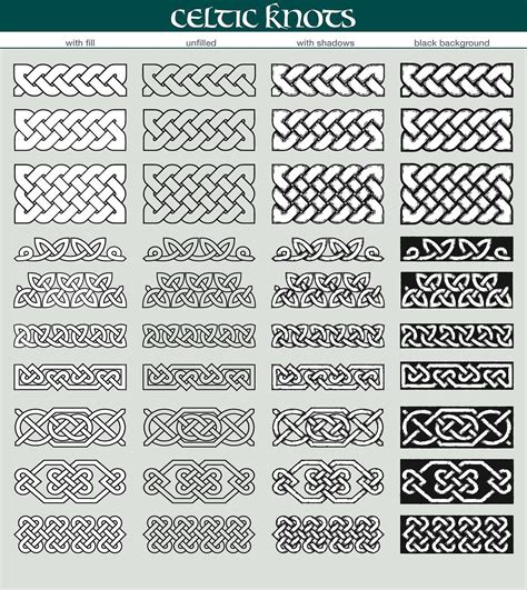 Celtic knot clip art clipart celtic tattoo clip art clipart etsy canada ...