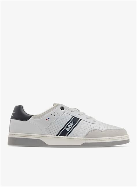 Lee Cooper WHITE Men's Sneakers with Lace-Up Closure for Men | Best ...
